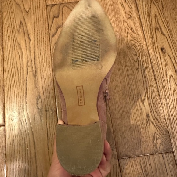 Light Pink Suede STEVEN Boots - Picture 3 of 3